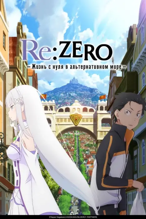 Постер Re:Zero. Жизнь с нуля в альтернативном мире 4 | анимав Постер Re:Zero. Жизнь с нуля в альтернативном мире 4 | анимав